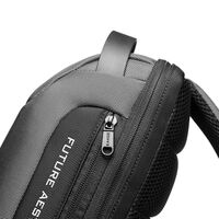 Τσαντάκι ώμου χιαστί crossbody Bange 22085 γκρί