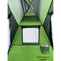 Σκηνή Camping 2 Aτόμων Junior I 150x205x105 Πράσινη PANDA 10301