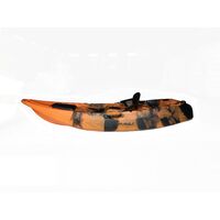 Καγιάκ Ψαρέματος Ενός ή Δύο Ατόμων Poseidon 270cm Πορτοκαλί GOBO 0100-0301OR