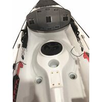 Καγιάκ Ενός Ατόμου Freedom SOT Λευκό Πάγου GOBO 0100-0200W