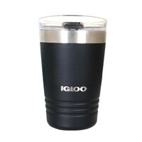 Ποτήρι Θερμός Ανοξείδωτο Tumbler 12oz 354ml Μαύρο IGLOO 41469