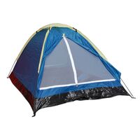Σκηνή Camping Nova 2 Aτόμων 210x140x100cm Μπλέ MAORI 10221