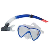 fortis ΣΕΤ ΜΑΣΚΑ & ΑΝΑΠΝΕΥΣΤΗΡΑΣ PVC ΜΠΛΕ 274-1825