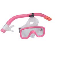 fortis ΣΕΤ ΜΑΣΚΑ & ΑΝΑΠΝΕΥΣΤΗΡΑΣ ΠΑΙΔΙΚΟ PVC ΡΟΖ 274-1863