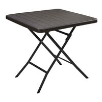 ΤΡΑΠΕΖΙ  ΠΤΥΣΣΟΜΕΝΟ CATERING ΤΕΤΡΑΓΩΝΟ ΣΠΑΣΤΟ 78*78*74cm ΑΠΟΜ.ΞΥΛΟΥ 31-30759