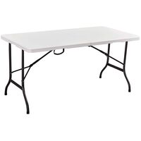 ΤΡΑΠΕΖΙ  ΠΤΥΣΣΟΜΕΝΟ CATERING ΒΑΛΙΤΣΑ 152x74,5x72cm ΛΕΥΚΟ 31-30797