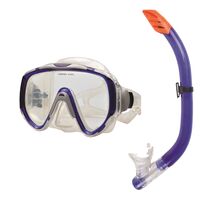 fortis ΣΕΤ ΜΑΣΚΑ & ΑΝΑΠΝΕΥΣΤΗΡΑΣ PVC ΜΠΛΕ 274-2388