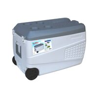 CAMPCOOL ΨΥΓΕΙΟ ΦΟΡΗΤΟ 80 Lt. ΜΕ ΡΟΔΕΣ 22-34344