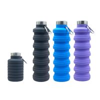 CAMPCOOL ΜΠΟΥΚΑΛΙ ΣΙΛΙΚΟΝΗΣ 700ml  ΠΤΥΣΣΟΜΕΝΟ ΜΕ ΚΛΕΙΣΤΡΟ ΧΡΩΜΑΤΙΣΤΟ 21-34795