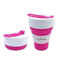 CAMPCOOL ΚΟΥΠΑ ΣΙΛΙΚΟΝΗΣ 475ml ΜΕ ΚΑΛΑΜΑΚΙ ΣΙΛΙΚΟΝΗΣ ΠΤΥΣΣΟΜΕΝΗ ΧΡΩΜΑΤΙΣΤΗ 21-34801