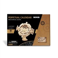 ROBOTIME Perpetual Calendar LK201 3D Ξύλινο Μηχανικό Puzzle