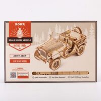 ROBOTIME Army Field Car MC701