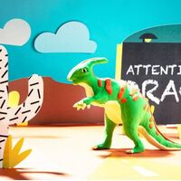 ROBOTIME Construction Kit Parasaurolophus Back to Life FY06