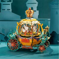 Rolife DIY Music box Pumpkin Carriage AM41