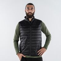 Αμάνικο Μπουφάν Puffer Ανδρικό Padded Idi Μαύρο APU 80537