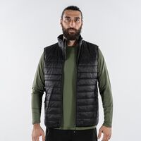 Αμάνικο Μπουφάν Puffer Ανδρικό Padded Idi Μαύρο APU 80537