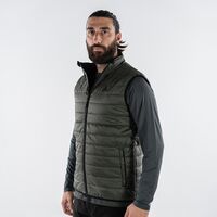 Αμάνικο Μπουφάν Puffer Ανδρικό Padded Idi Χακί APU 80537