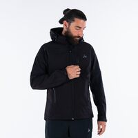 Τζάκετ Αδιάβροχο Αντιανεμικό Softshell Μαύρο Himalaya II APU 80535
