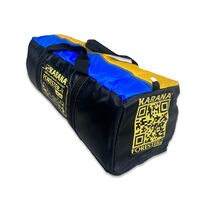 Σκηνή Camping Forester Plus V 5 Ατόμων 270x270x200cm Μπλέ/Κίτρινο PANDA 10348