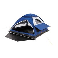 Σκηνή Camping Junior Breeze ΙΙΙ 3 Ατόμων 205x205x145cm Μπλέ PANDA 10305