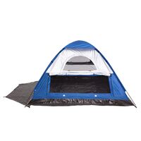 Σκηνή Camping Junior Breeze ΙΙΙ 3 Ατόμων 205x205x145cm Μπλέ PANDA 10305