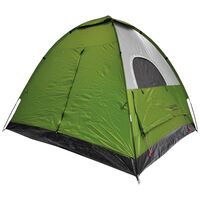 Σκηνή Camping Junior Breeze 4 Ατόμων 210x240x175cm Πράσινο PANDA 10308