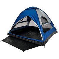Σκηνή Camping Junior Breeze 4 Ατόμων 210x240x175cm Μπλέ PANDA 10308