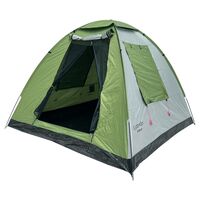 Σκηνή Camping Οpen Air 4 Ατόμων 240x240x175cm Πράσινο PANDA 10330