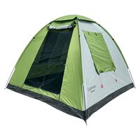 Σκηνή Camping Οpen Air 4 Ατόμων 240x240x175cm Πράσινο PANDA 10330