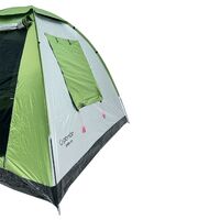 Σκηνή Camping Οpen Air 4 Ατόμων 240x240x175cm Πράσινο PANDA 10330