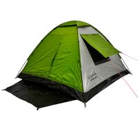 Σκηνή Camping Junior Plus II 205x205x145cm Πράσινη PANDA 10332