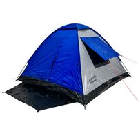 Σκηνή Camping Junior Plus II 205x205x145cm Μπλέ PANDA 10332