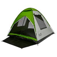 Σκηνή Camping JUNIOR PLUS III 4 Aτόμων 210x240x175cm Πράσινο PANDA 10333