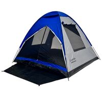Σκηνή Camping JUNIOR PLUS III 4 Aτόμων 210x240x175cm Μπλέ PANDA 10333