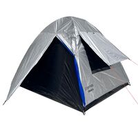 Σκηνή Camping TREND ΙΙ 4 Ατόμων 240x210x170cm Μπλέ PANDA 10344