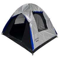 Σκηνή Camping TREND ΙΙ 4 Ατόμων 240x210x170cm Μπλέ PANDA 10344