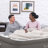 Στρώμα Ύπνου Φουσκωτό Υπέρδιπλο με Ενσωματωμένη Ηλεκτρική Αντλία 203x152x46cm Tritech Cushify Top BESTWAY 15438