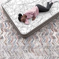 Στρώμα Ύπνου Φουσκωτό Υπέρδιπλο με Ενσωματωμένη Ηλεκτρική Αντλία 203x152x46cm Tritech Cushify Top BESTWAY 15438