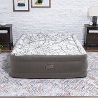 Στρώμα Ύπνου Φουσκωτό Υπέρδιπλο με Ενσωματωμένη Ηλεκτρική Αντλία 203x152x46cm Tritech Cushify Top BESTWAY 15438