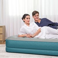 Στρώμα Ύπνου Φουσκωτό Υπέρδιπλο με Ενσωματωμένη Ηλεκτρική Αντλία 203x152x36cm Alwayzaire Fortech Tough Guard BESTWAY 15443