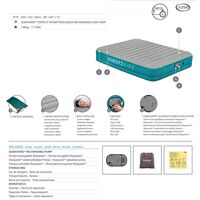 Στρώμα Ύπνου Φουσκωτό Υπέρδιπλο με Ενσωματωμένη Ηλεκτρική Αντλία 203x152x36cm Alwayzaire Fortech Tough Guard BESTWAY 15443