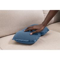 Μαξιλάρι Ταξιδίου Φουσκωτό Βελoύδινο 37x24x10cm Μπλε BESTWAY 15333