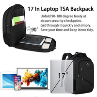 Σακίδιο πλάτης 30L Laptop 17,3” Matein 1035 μαύρο