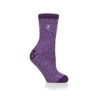 H.H.LADIES SOCKS FLORENCE DUST.PINK 5077 HEAT HOLDERS 80088-DUST.PINK 5077