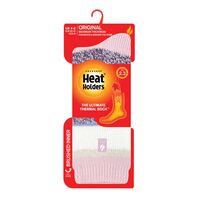 Κάλτσες Γυναικείες Ισοθερμικές Original Multi Stripe Dusted Pink Heat Holders 80087