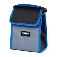 Τσάντα Ψυγείο Χειρός Lunch Sack Μαύρο/Γκρι/Μπλε IGLOO 41328