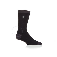 H.H MENS SOCKS ULTRA LITE HEEL DENIM 6661 HEAT HOLDERS 80098-DENIM 6661