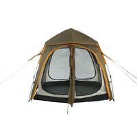 Σκηνή Camping 4 Ατόμων INCA Cabana Καφέ