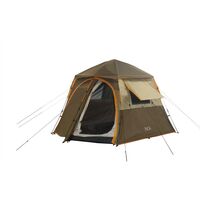 Σκηνή Camping 4 Ατόμων INCA Cabana Καφέ