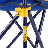 Καρέκλα Παραλίας Αναδιπλούμενη Παιδική (μπλε) 21FE-KOM